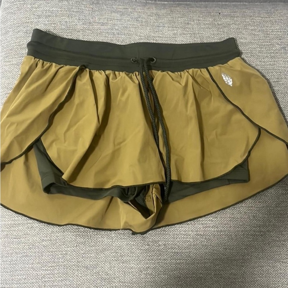 FP Movement by Free People 2-in-1 Two-Tone Athletic Shorts